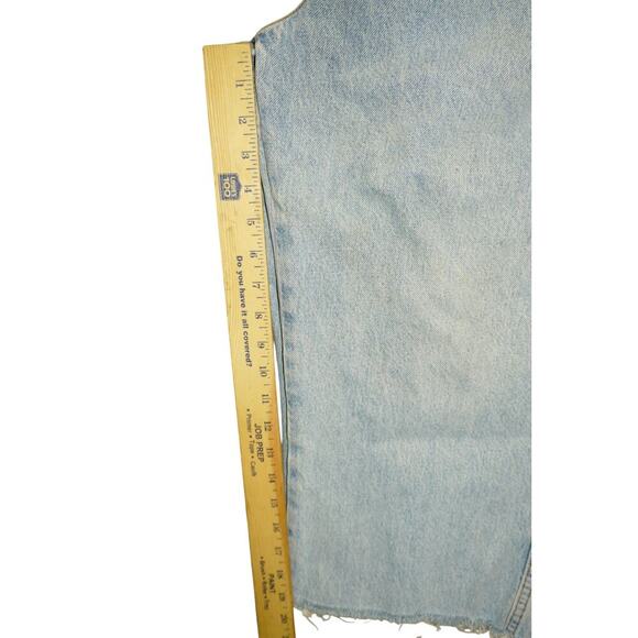 Vintage Calvin Klein CK Jeans Light Wash Cutoff Shorts Y2K Denim 90s USA - Picture 14 of 15